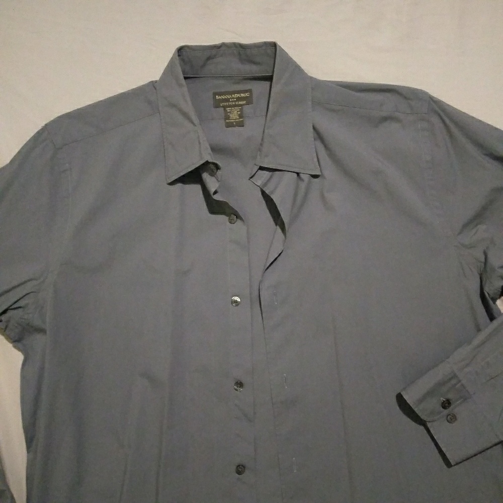 Banana Republic long sleeve stretch classic